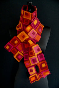 "Quantum: SoHo" merino wool scarf