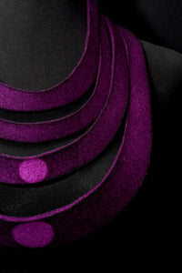O2Y: Masai Collar in Purple