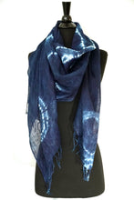 Load image into Gallery viewer, &quot;Andromeda&quot; Indigo cotton wrap