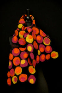 "Quantum: Carnaby Street" merino wool shawl