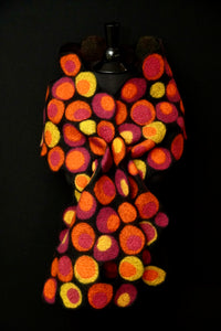 "Quantum: Carnaby Street" merino wool shawl