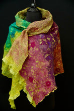 Load image into Gallery viewer, &quot;Jardin&quot; nuno wrap