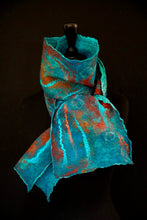 Load image into Gallery viewer, &quot;Lagoon&quot; nuno scarf