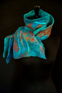 "Lagoon" nuno scarf