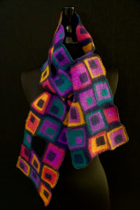 "Quantum: Chelsea" merino wool scarf