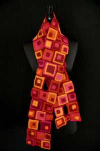 "Quantum: SoHo" merino wool scarf