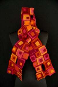 "Quantum: SoHo" merino wool scarf