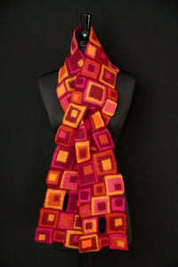 "Quantum: SoHo" merino wool scarf