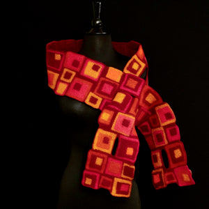 "Quantum: SoHo" merino wool scarf