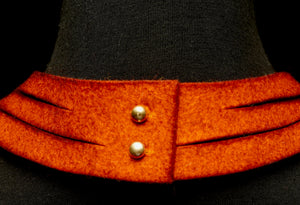 O2Y: Mini Masai Collar in Orange