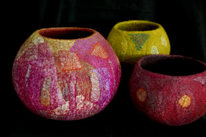 "Delphi" felt vessel
