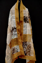 Load image into Gallery viewer, &quot;Eden&quot; Bojagi silk organza wrap