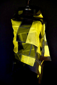 "Eire" Bojagi silk organza wrap