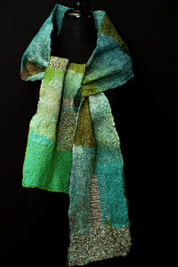 "Emerald Isle" Boro scarf