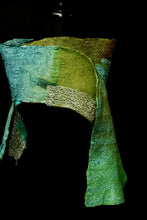 Load image into Gallery viewer, &quot;Emerald Isle&quot; Boro scarf