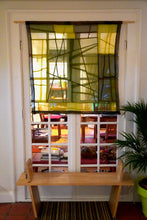 Load image into Gallery viewer, &quot;Fields&quot; silk organza Bojagi wall or window hanging