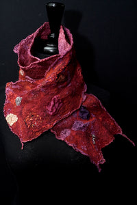 "Holiday" mini nuno scarf