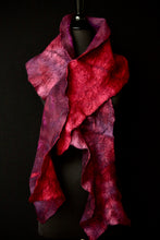 Load image into Gallery viewer, &quot;Ruby&quot; merino wool and silk wrap