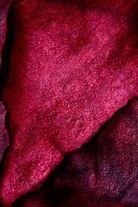 "Ruby" merino wool and silk wrap