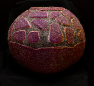 "Kilauea" wool vessel