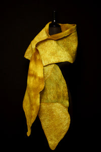 "L'Or" merino wool and silk wrap