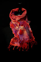Load image into Gallery viewer, &quot;Maraschino&quot; mini nuno scarf