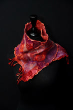 Load image into Gallery viewer, &quot;Maraschino&quot; mini nuno scarf