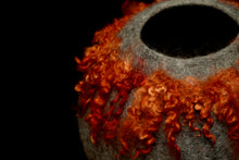 Load image into Gallery viewer, &quot;Etna&quot; hand felted wool vessel