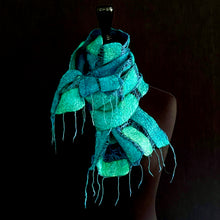 Load image into Gallery viewer, &quot;Maldives&quot; magellan silk &amp; merino scarf