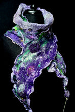 Load image into Gallery viewer, &quot;Lila&quot; mini nuno scarf
