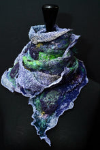Load image into Gallery viewer, &quot;Lila&quot; mini nuno scarf