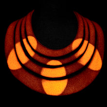 Load image into Gallery viewer, &quot;Ode to Yayoi in Sienna&quot; Masai Collar