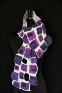 "Quantum: Mod Squad" merino wool scarf