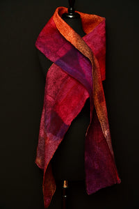 "Soho" Boro scarf